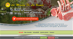 Desktop Screenshot of la-maison-dela-viande.com